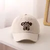 Gorra de Béisbol Infantil Primavera Bordado de Letra Inglesa Estilo Occidental Moda Versátil Sombrero de Sol para Bebés Niños y Niñas Tendencia