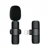 Microfone Lapela Sem Fio K8K9, Redução de Ruído Dual-Channel, Reverb, Microfone de Lapela para Transmissão ao Vivo ao Ar Livre