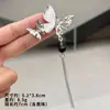 Broche Peônia Esmaltado Estilo Chinês Retro Feminino de Alta Qualidade para Hanfu Cheongsam Acessórios Exquisitos Alfinete Elegante