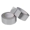 Cinta de Aluminio de Fibra de Vidrio Engrosada Autoadhesiva Impermeable Para Envolver Tuberías Sellado Cinta de Aluminio Cinta de Aluminio de Alta Viscosidad 8cm