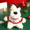 Llavero creativo de peluche de oso de Año Nuevo para coche, colgante para bolso de pareja del Año de la Serpiente, regalo pequeño, venta al por mayor