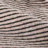 Gorro de Invierno a Rayas Patchwork para Embarazadas, Doble Capa, Cálido, Cortavientos, Suave, Cubre-Cabeza, Gorro Holgado para Casa y Ocio