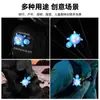 Luz Multifuncional Creativa Luminosa de Tortuga para Bicicleta con Sensor Inteligente, Batería de Larga Duración, Luz de Advertencia, Equipo de Ciclismo