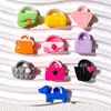 Bolsitas Lindas de Dibujos Animados Accesorios de Resina Llaveros DIY Accesorios para el Cabello Pinzas para el Cabello Adornos de Escritorio Fundas para Teléfono Zuecos