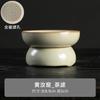 Tetera de Cerámica Beige Kiln Ru Tazón Individual con Tapa Olla Doméstica de Cerámica Atrapada a Mano Juego de Té Kung Fu Se Puede Abrir para Criar Tamaño Pequeño Estilo Nuevo
