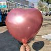 Globo de Aluminio con Forma de Corazón 'Love Soaring' de 18 Pulgadas para Publicidad, Bodas, Globos para el Día Nacional
