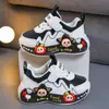 Zapatillas Deportivas Infantiles de Dibujos Animados para Niñas Estilo Otoño Versión Coreana Superficie de Cuero Infantil Zapatillas para Correr Estudiantiles Zapatos Casuales para Niños