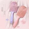 Big Bend Comb Fluffy High Cranial Top Comb Longo Artefato de Cabelo para Mulheres Estilo Especial Massagem Meridian Airbag Chop Hollow Comb