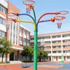 Interior Exterior Celebridade da Internet Árvore de Basquete Suporte de Basquete Árvore de Aro de Basquete Paisagem de Arremesso Parque Suporte de Basquete Arco-íris Suporte de Basquete