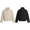 Roupas Masculinas Jiayiku 2025 Outono Novo Estilo Retro Americano Old Money Jaqueta de Lã Roupa de Trabalho Jaqueta Piloto para Homens