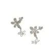 Pendientes Coreanos Dongdaemun Frescos y Dulces de Plata de Ley S925 con Borla de Flor de Perla Estilo Suave y Elegante