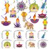 2024 Amazon Cross-border Índia Diwali Festival Decoração Arranjo Espiral Pendurado Espiral Pendurado Atacado Personalização