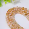 Cristal Amarillo Natural Torre Cuentas Sueltas Manualidades DIY Materiales para Cuentas Pulsera Semi-Terminada Accesorios de Joyería