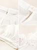 Vestido de verão tridimensional flor elegante branco ombro a ombro camisa de chiffon de manga curta estilo ocidental feminino top camisa pequena
