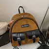 Bolsa de mão de design nicho transfronteiriço simples bolsa de ombro dupla retrô feminina 2026 nova chegada de verão mochila para sair e viajar