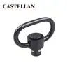 Anel de Alça de 1,25 polegadas Outdoor Liberação Rápida Giratório Fivela de Alça de Esfera de Aço Metal de Aço de Alta Resistência de Liberação Rápida