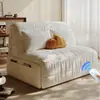 Sofá-Cama Elétrico Inteligente com Controle Remoto Multifuncional de Uso Duplo Dobrável Pequeno Apartamento Quarto Estudo Retrátil Sofá Preguiçoso