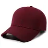 Boné de Baseball Liso Transfronteiriço para Homens e Mulheres, Chapéu de Aba Curva com Proteção Solar Ajustável, Chapéu Versátil Simples Tendência para Primavera e Verão