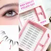 Super Venta Comercio Exterior Pestañas Inferiores Densas Estilo Lobo Asiático Set de Pegamento Mirada Profunda Seductora Pestañas Postizas Transfronterizas