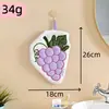 Venda Direta de Fábrica Toalhas de Mão Frutinhas Fofas, Tipo Pendurar, Espessadas, Absorventes, Secagem Rápida, para Banheiro e Cozinha, Lenço de Toalha