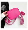 Bolso Bandolera de Hombro de Color Sólido Bolso de Mujer Moderno 23 Minimalista 20 Nuevo Estilo Temperamento Bolso para Fotos Estilo Corazón de Chica Moderno Casual