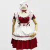 Exportar Disfraz de Sirvienta Japonesa Cosplay Linda Estudiante Chica Jefa Vestido Lolita Sirvienta Anime Disfraz
