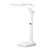 Luminária de Mesa Porta-Canetas LED de Espectro Completo, Material Escolar para Estudantes, Proteção para os Olhos, Luminária de Leitura Noturna Carregável para Quarto