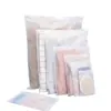 Bolsa con cierre esmerilado para calcetines, ropa interior, ropa, bolsa autosellante, bolsa con cierre de PE para ropa, bolsas de plástico transparentes para almacenamiento