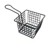 Herramientas de Cocina Cesta Cuadrada para Freír Alimentos Cesta para Freír Papas Fritas Cesta para Freír Snacks Cesta de Malla para Snacks Cesta para Freír Alimentos