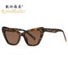 Nuevas gafas de sol de ojo de gato personalizadas 9170, gafas de sol para mujer que combinan con todo, gafas de sol sencillas transfronterizas, para tiro callejero europeo y americano