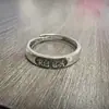 Moda Nacional Retrô Sempre Gosta de Anel Anel de Casal Prata Tailandesa Personalidade Artesanato Antigo Abertura Dedo Indicador Criativo Anel