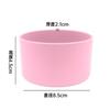 Tetera Térmica de Silicona de Grado Alimenticio, Tapa de Taza Engrosada, Antideslizante, Resistente a Altas Temperaturas, Fondo de Taza de Acero Inoxidable, Lista para la Venta