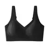 Sutiã push-up sem costura plus size para comércio exterior transfronteiriço, sem aro, com suporte lateral e fecho frontal para mulheres