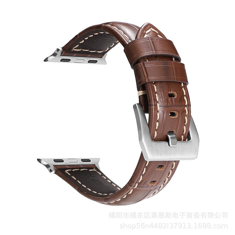 竹节深棕色-银扣