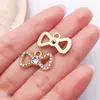 Acessórios para Joias DIY com Strass, Pérolas, Borboleta e Pingentes Dourados, Colares Chave Artesanais, Pulseiras, Charms Pequenos para Venda Transfronteiriça