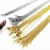Solda a vácuo de aço inoxidável banhado a ouro Port O-chain martelo colar cruz comércio exterior titânio aço joias pendente cadeia atacado w5