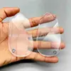 Almohadilla para Talón de Corrección de Piernas en Forma de Xo, Plantilla de Medio Tamaño para Corrección de Pies en Forma de Ocho Interno y Externo, Almohadilla para Talón de Suela Absorbente de Golpes de Silicona
