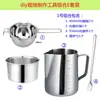 Herramienta de material para hacer velas de aromaterapia diy material e traje venta caliente transfronteriza olla de cera mecha termómetro
