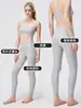 Pantalones de Yoga de Cintura Alta para Mujer, Mallas Elásticas de Fitness de 25" que Absorben la Humedad, Mallas Deportivas Transpirables de Secado Rápido que Levantan el Trasero