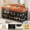 Banco para troca de sapatos, porta de casa, pode sentar, armário de sapatos, banco integrado, porta de entrada, luz, banco de sapatos de luxo de alta qualidade, sapateira de entrada