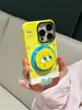 Fondo de Pantalla Magnético de Dibujos Animados Lindo Bob Esponja Adecuado para Funda de Teléfono Móvil Apple 16Promax iPhone 15 Soporte 14 Coreano 13