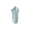 Meias invisíveis femininas, antiderrapantes, respiráveis, absorventes de suor, finas, 100% algodão, meias curtas de cor sólida, atacado da indústria de meias de Zhuzji