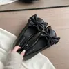 Zapatos Mary Jane redondos de estilo francés con lazo grande para mujer, nuevos zapatos planos slip-on versátiles vintage 2026 para ir al trabajo