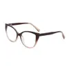 Nuevos Lentes de Moda Cat-Eye Transfronterizos sin Graduación Bloqueo de Color Anti Luz Azul Monturas de Gafas Ins Estilo Retro Gafas de Celebridad de Internet al por Mayor
