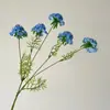 5 Flores de Hierba de Pino Artificiales para Decoración de Paisajismo Exterior, Flores Artificiales para Arreglo de Escena de Boda, Muro de Flores y Materiales de Arreglo Floral