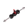 Soporte universal de doble cabezal de bola para monitor de cámara SLR, mango mágico, soporte de arranque rápido con forma de mano extraña, clip de guisante, mano extraña
