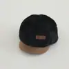 Chapéus Infantis, Estilo Outono e Inverno, Quentes e Forrados com Veludo, Bonés Versáteis à Prova de Vento com Aba para Meninos e Meninas, Bonés de Baseball Fofos com Aba Larga
