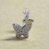 Pendientes de mariposa pequeños con diamantes, 2020. Nuevos pendientes de moda para mujer, con clip de oreja, hada Mori, súper hada, colgantes sin agujeros.