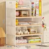 Estante de mesa, prateleira de armazenamento de mesa de estudo multicamadas, porta-livros e livros ilustrados infantis de grande capacidade