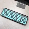Película protectora para teclado Bluetooth inalámbrico Logitech K780, a prueba de polvo, impermeable, cubierta de silicona cóncava-convexa para Logitech